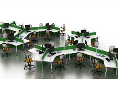 New Durable Office Desk Office Partition 6 Person Workstation (SZ-WS102)