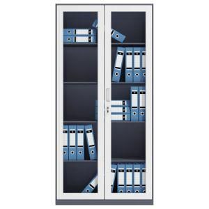 Made in China Supply Office Furniture Glass Cabinet Steel Filling Cabinet