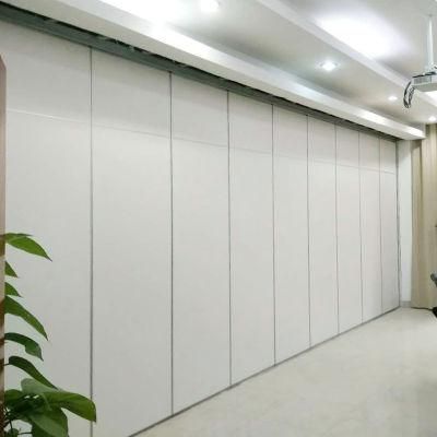 Sound Proof Office 65 mm Thickness Wood Material Sliding Partition Wall