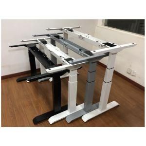 Two Leg Dual Motor Adjustable Electric Adjustable Desk Column Frame