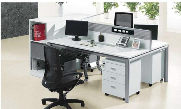 F-750b Round Cable Organizer 780mm for Office Desk in Silver for Management