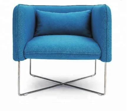 Office Furniture Sofa Lounge High Quality Comfortable Single Fabric Sofa