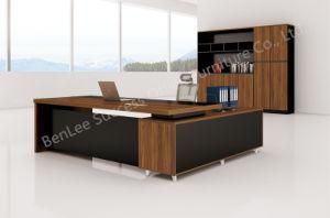 L Shape Modern Simple Office Wood Furniture Excutive Office Desk (BL-GYD2421)