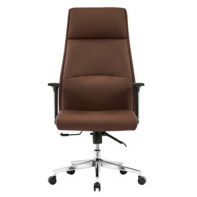 Ahsipa Furniture Luxury Leather Office Chair High Back Unique Design Executive Swivel Chair Armrest Office Chair
