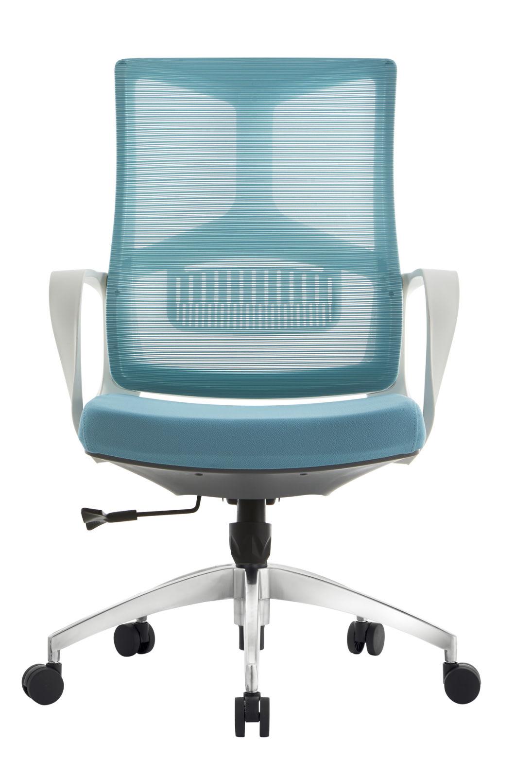 Durable Factory Made Office Mesh Chair White Frame