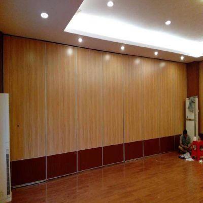 Collapsing Noise Insulation Movable Wooden Folding Sound Proof Partitions
