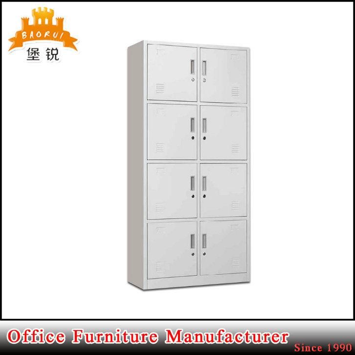 Fas-029 New Design Used Steel School Wardrobe Metal 8 Door Locker