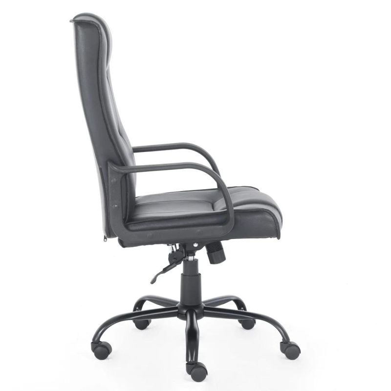 Factory Wholesale High Back Aluminum Base PU Executive Office Chair