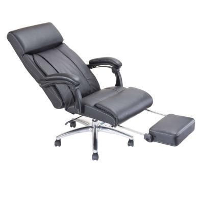 Comfortable Sleeping Desk Chair with Recliner Backrest and Footrest