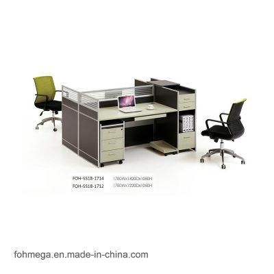 Modern Design Office Desk Two Persons Seats Workstation