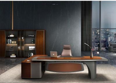 Modern Wooden Office Furniture L Shaped Executive Desk