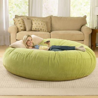 Custom 3 4 5 6 7 8FT Large Round Beanbag Cover Relax Comfortable Bean Bag Sofa Living Room Chairs