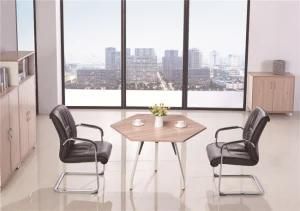 Hexagon Wooden Office Furniture Home Hotel Metal Legs Tea Coffee Table