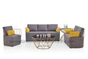 New Popular Waiting Sofa Office Leisure Fabric Sofa (BL-AO002)
