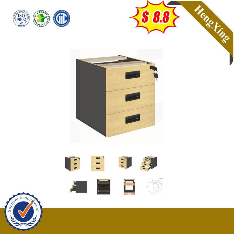 Modern Wood Melamine Office Storage Cabinet Removable Creative File Cabinet (HX-MB001)