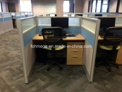 6cm Thick Partitions Office Cubicle Workstations Computer Table (FOH-WS60)