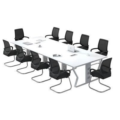 Office Furniture Steel Frame Simple Meeting Conference Room Tables
