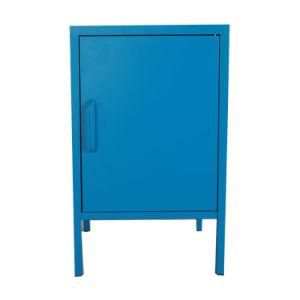 High Quality Single Door Hot Sale Simple Modern High Quality Cold Roller Nightstand Assembled Bedside Table