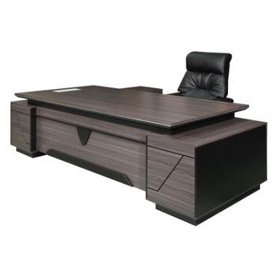 Factory Home Furniture Modern Wooden Office Panel Combined Executive Table Desk for CEO Manager Office