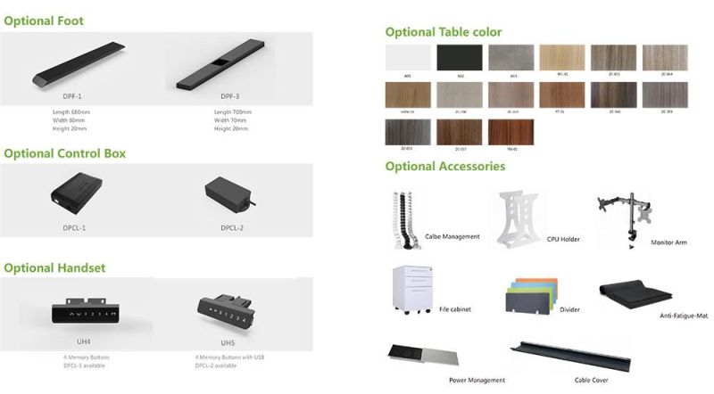 Electric Height Adjustable Desk Office Workstation Executive Computer Sit Stand Table