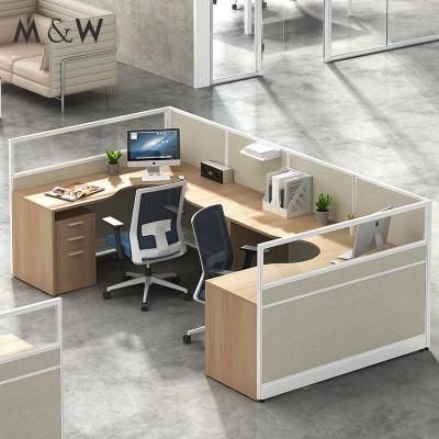 Commercial Office Furniture Wholesale High L Shaped Office Cubicles Desk Workstation