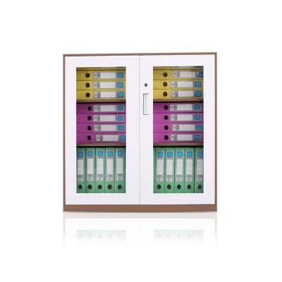 Factory Direct Sale Office Furniture Glass Doors Filing Cabinet