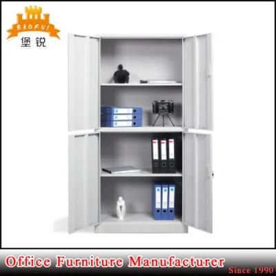 3 Point Lock Office Furniture Metal 4 Door Storage Cupboard Cabinet