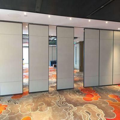 Banquet Hall Office Wooden Movable Acoustic Operable Mobile Partition Walls