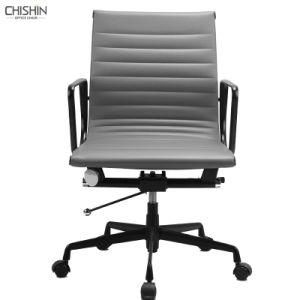Aluminium Leather Cover Hotel Office Eames Office Chair