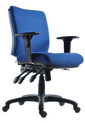 BIFMA Standard Gaslift and Caster Nylon Base Colorful Fabric Back and Seat Plastic Cover Small Back Computer Chair