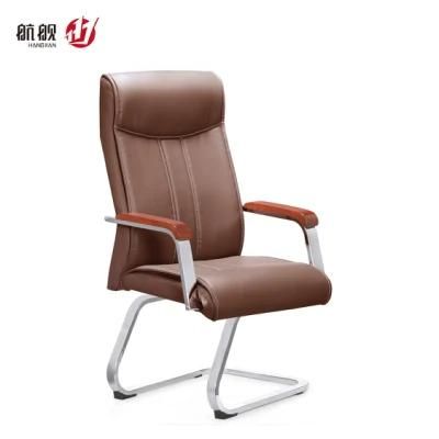 Luxury Office Furniture High Back PU Leather Seat Visitor Executive CEO Meeting Chair