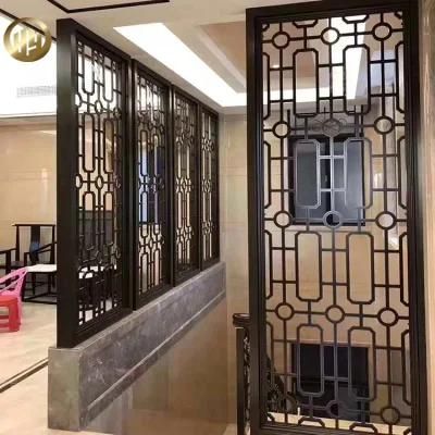 Metal Custom Various Pattern Design Screen Partition Garden Decoration Weathering Steel Partition