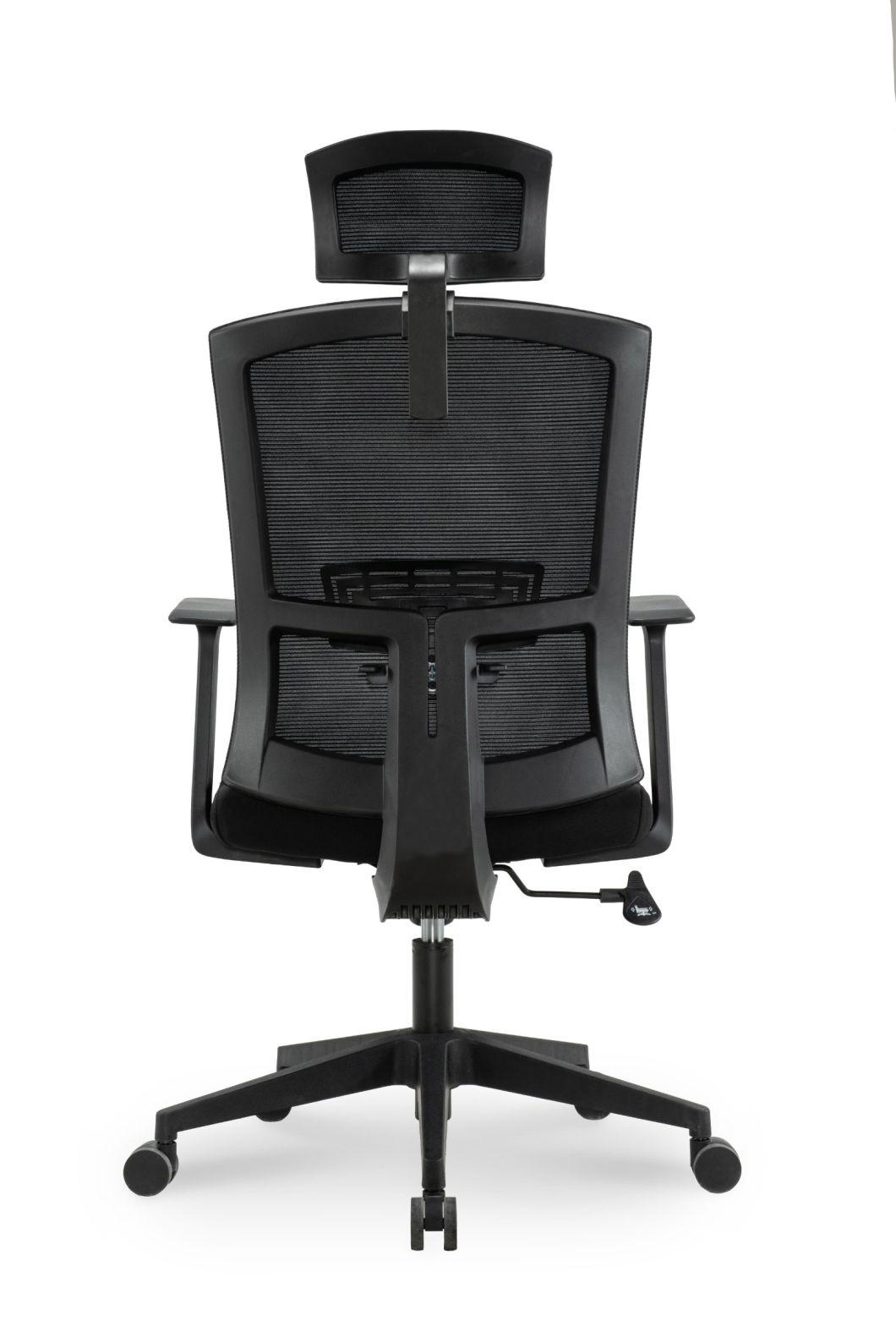 High Back Swivel Staff Management Executive Modern Fabric Office Chair