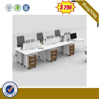 Factory Prices Wooden 6 Seats Computer Table Modern Office Cubicles