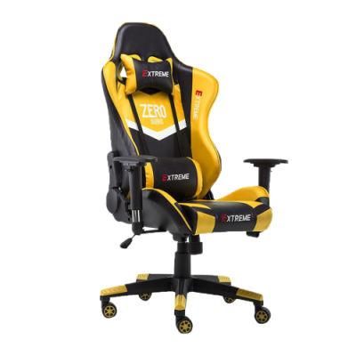 Modern 2D Armrest High Back Gaming Racing Chair with Footrest Home Office Computer Recliner Gaming Chair