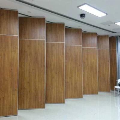 Melamine Surface Movable Wall Systems Soundproof Room Divider Acoustic Partition