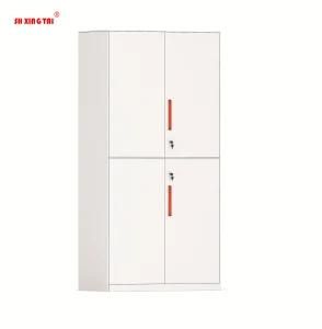 Tall 2 Sections Swing Door Steel Cabinet for Office File Storage