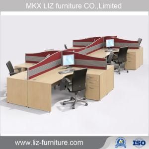 Simple Style 8 Seater Office Cubicle Partition Workstation with Fabric Finish (AM091)
