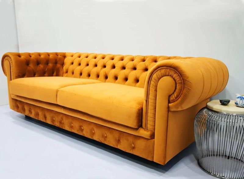Chesterfield Sir William Fabric Sofa