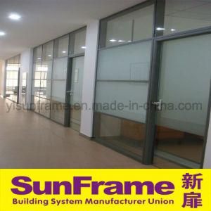 Office Partition Wall Made in Aluminium Profile and Glass