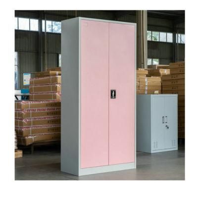 OEM Customized Office Furniture 4 Adjustable Shelves 2 Swing Door Filing Cabinet Cupboard