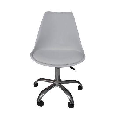 Tulip Swivel Office Chair PU Dining Chair Tulip Chair Padded Chair