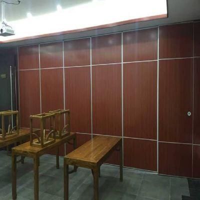 Hotel Melamine Sliding Walls System Acoustic Movable Folding Partitions