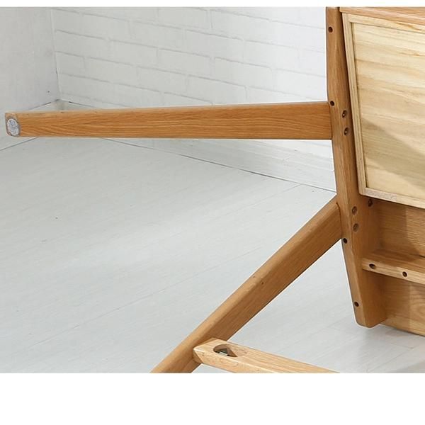 White Oak Oblique Leg Desk Study Desk Home Computer Desk