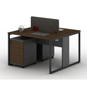 Concise Design Modern Office Partition Workstation 2 Person Office Desk Office Workstation