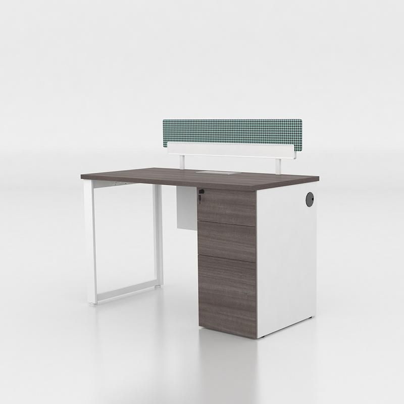 High Quality Modern Single Seat Office Workstation Furniture Computer Office Desk