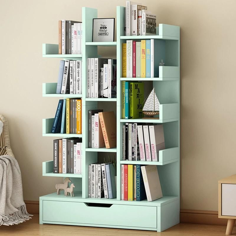 Multi-Layer Creative Tree-Shaped Storage Picture Book Shelf Home Bookcase 0156