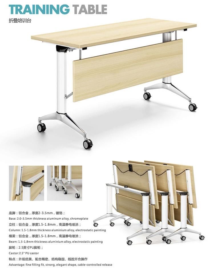 Training Wooden Height Adjuster Adjustable Standing Office Desk Frame Made in China