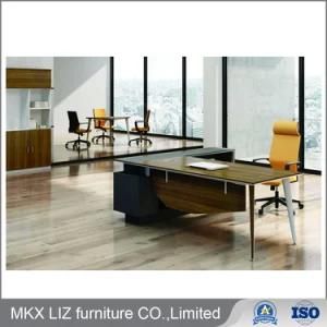 L Shape Modern Simple Office Wood Furniture Excutive Office Desk (CM-78)