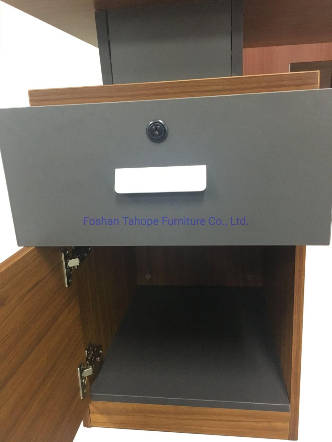 New Products Promotion Modern Melamine Home Office Furniture Wholesale Metal Staff Writing Computer Desk